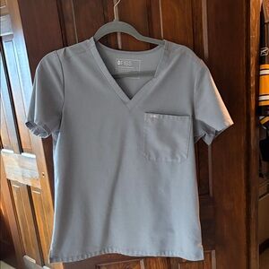 Figs V-Neck Scrub Top and Jogger Pants